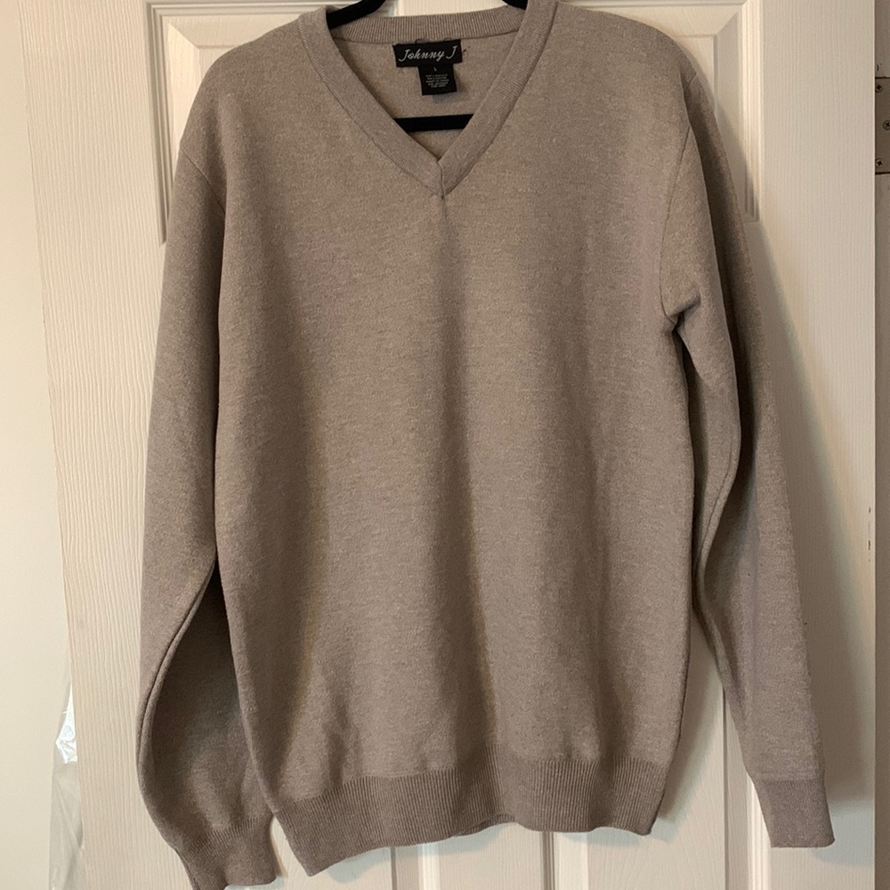 Large V-Neck Sweater